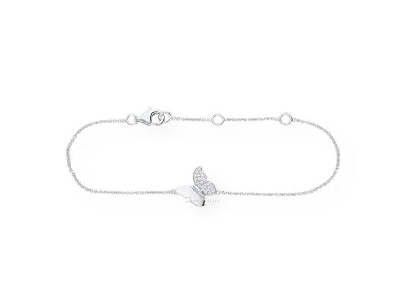 JuwelmaLux Armband JuwelmaLux Schmetterling Armband 925/000 Sterling Silber rhodiniert JL (kein Set, 1-tlg., kein Set) von JuwelmaLux