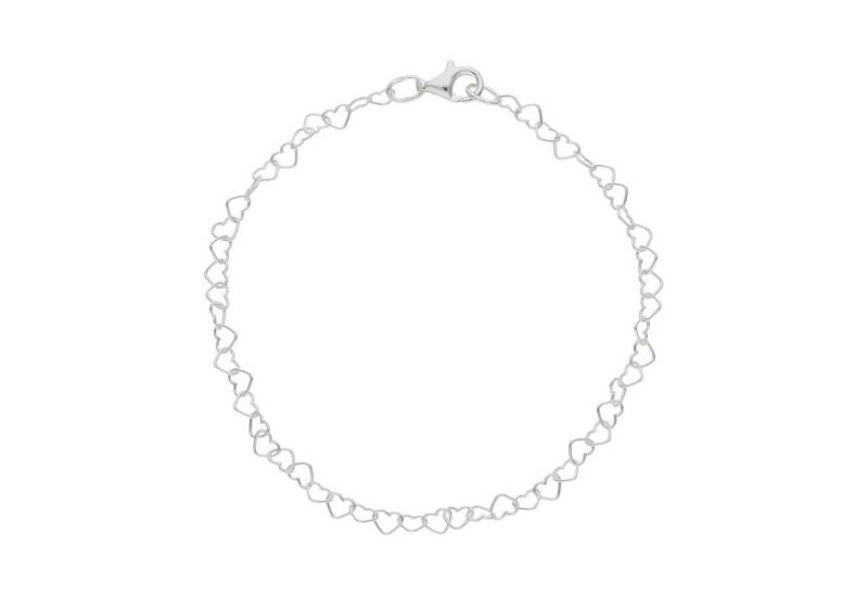 JuwelmaLux Armband Silber 925 Armband Damen Herz Made in Germany JL50-03-0014 JuwelmaLux (kein Set, 1-tlg., kein Set) von JuwelmaLux