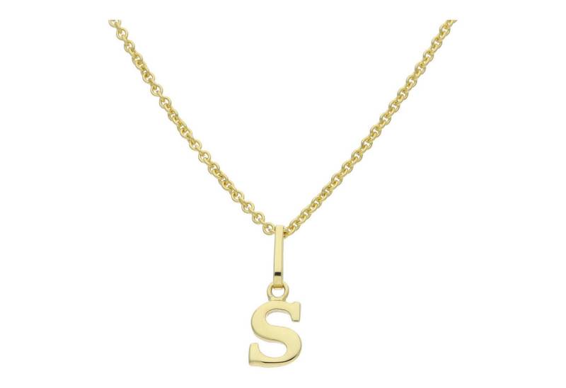 JuwelmaLux Buchstabenanhänger JuwelmaLux Anhänger 333/000 (8 Karat) Gold Buchstabe "S" JL16-02-0452 (1-tlg) von JuwelmaLux