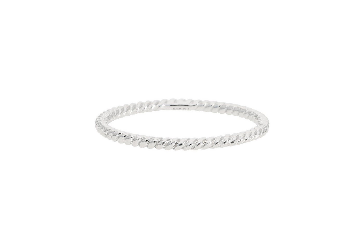 JuwelmaLux Fingerring Damen Ring Kordelmuster Silber 925 JL10-07-3736 G50 (kein Set, 1-tlg) von JuwelmaLux