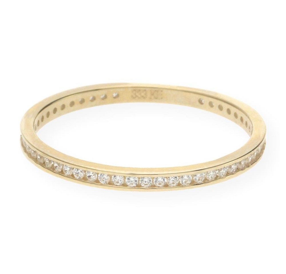 JuwelmaLux Fingerring JuwelmaLux Ring 333er 8 Karat Gold mit synth. Zirkonia JL16-07-0263 50 (kein Set, 1-tlg) von JuwelmaLux