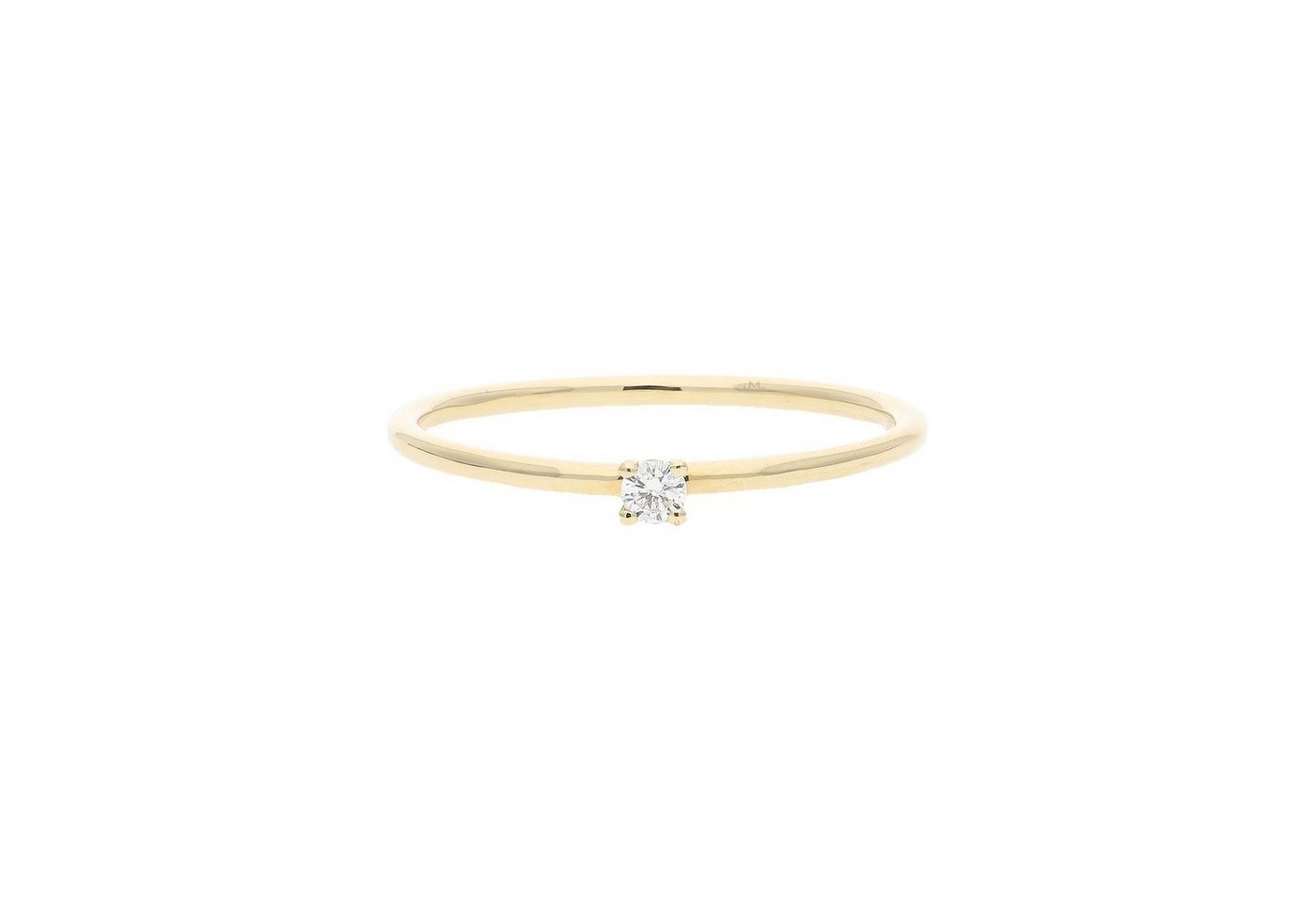 JuwelmaLux Fingerring JuwelmaLux Ring 585/000 (14 Karat) Gold mit Brillant JL10-07-0795 (kein Set, 1-tlg) von JuwelmaLux