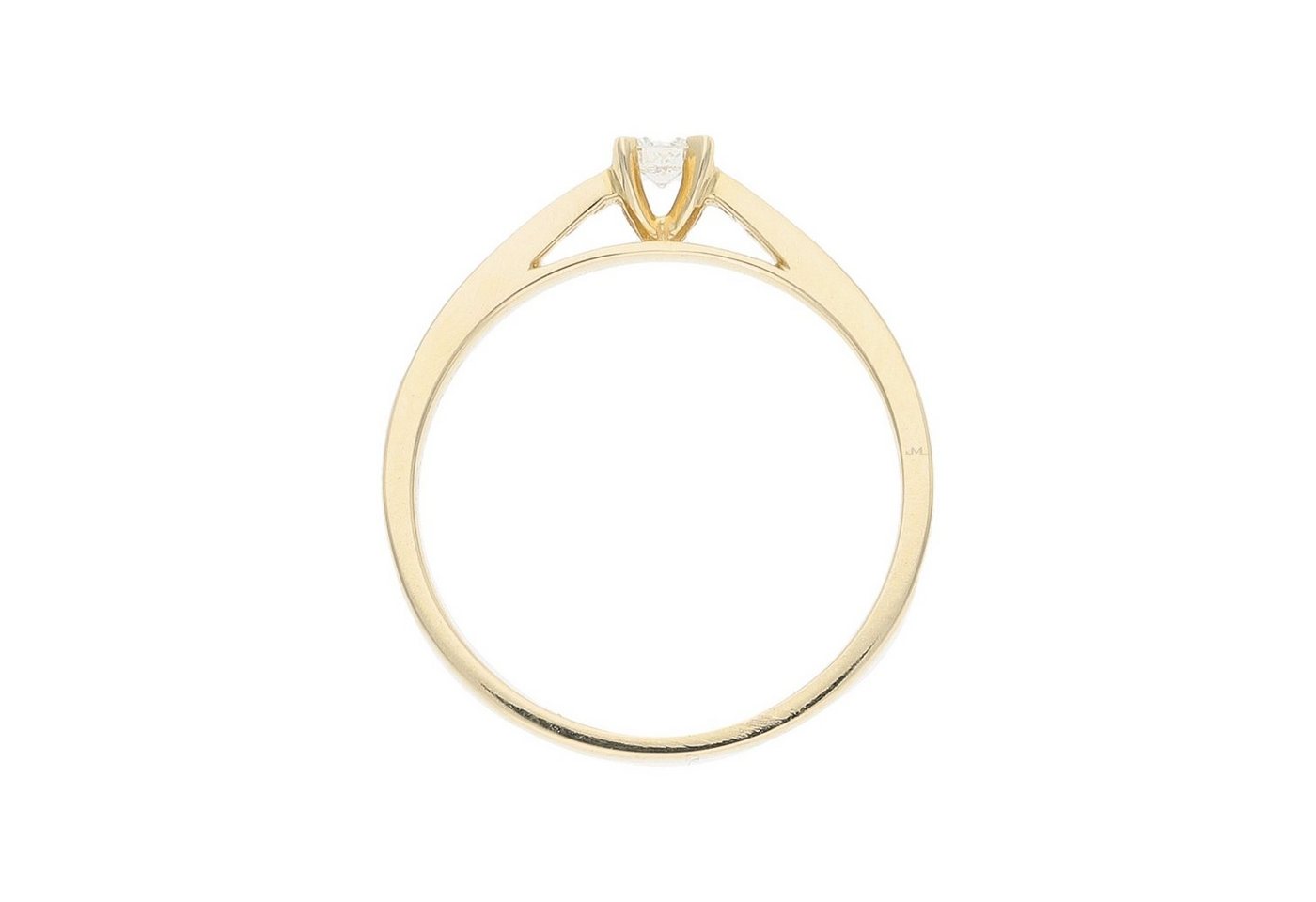 JuwelmaLux Fingerring JuwelmaLux Ring 585/000 (14 Karat) Gold mit Brillant JL10-07-0905 (kein Set, 1-tlg) von JuwelmaLux