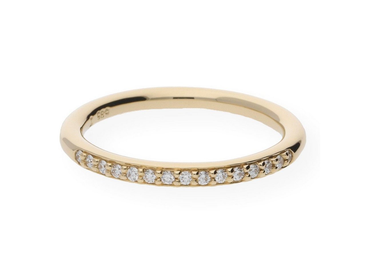 JuwelmaLux Fingerring JuwelmaLux Ring 585/000 (14 Karat) Gold mit Brillanten JL10-07-0087 (kein Set, 1-tlg) von JuwelmaLux