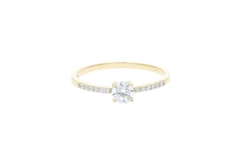 JuwelmaLux Fingerring JuwelmaLux Ring 333 Gold mit Zirkonia JL39-07-0372 (kein Set, 1-tlg) von JuwelmaLux