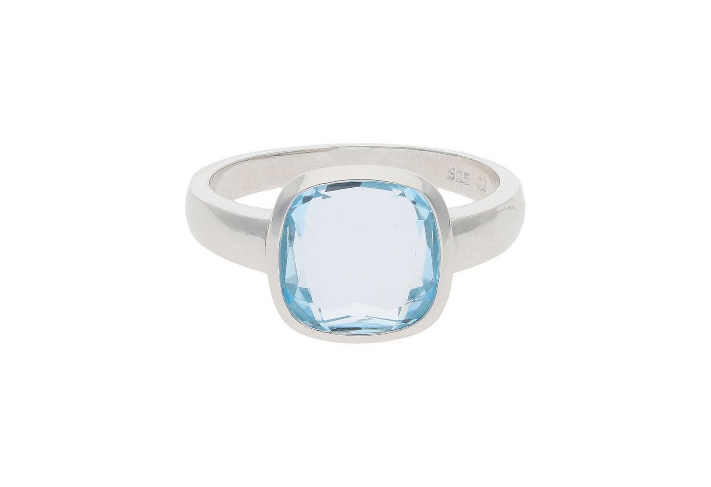 JuwelmaLux Fingerring JuwelmaLux Ring 925/000 Sterling Silber mit Blautopas JL10-07-2891 58 (kein Set, 1-tlg) von JuwelmaLux