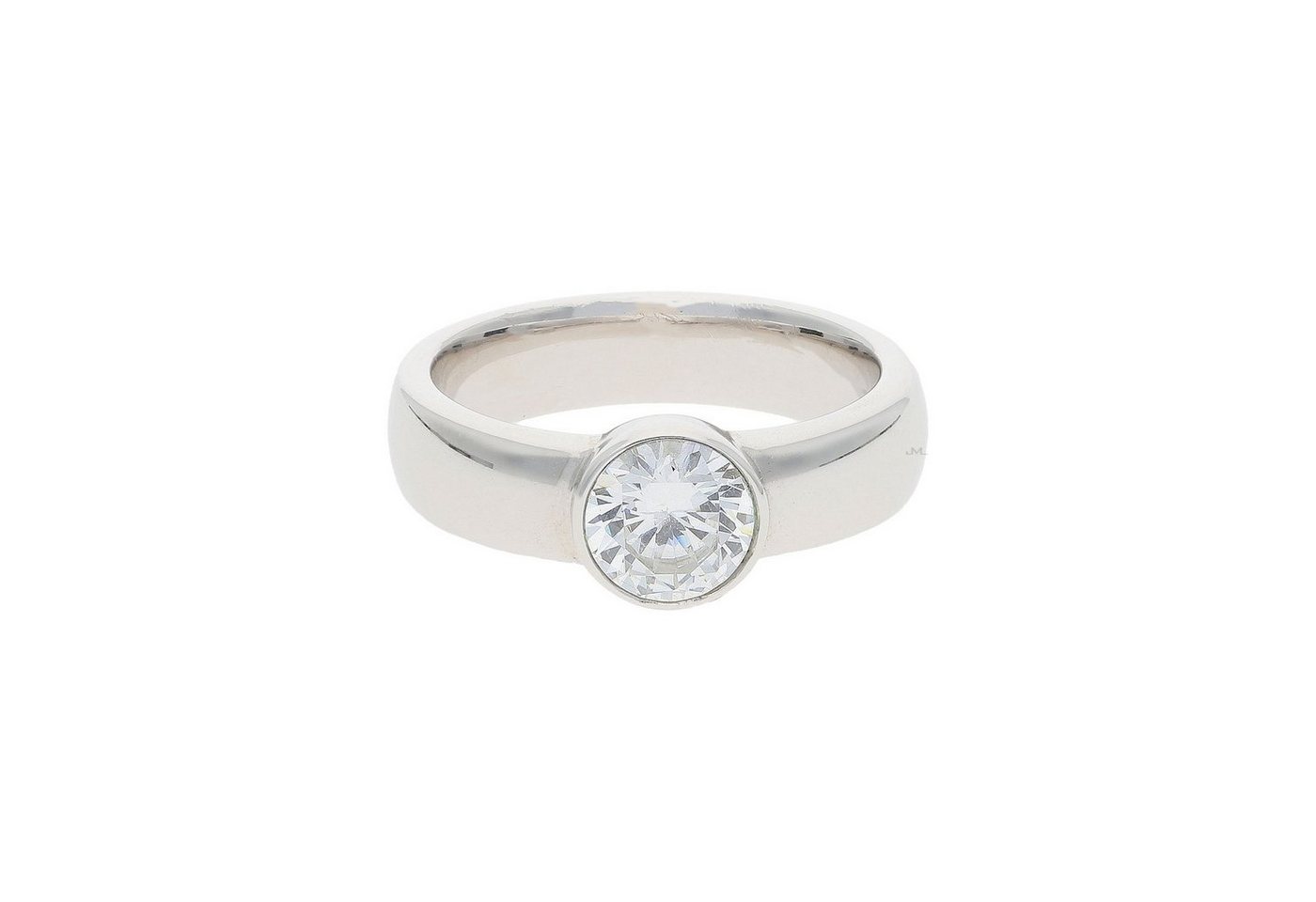 JuwelmaLux Fingerring JuwelmaLux Ring 925/000 Sterling Silber mit synth. Zirkonia JL30-07-26 (kein Set, 1-tlg) von JuwelmaLux