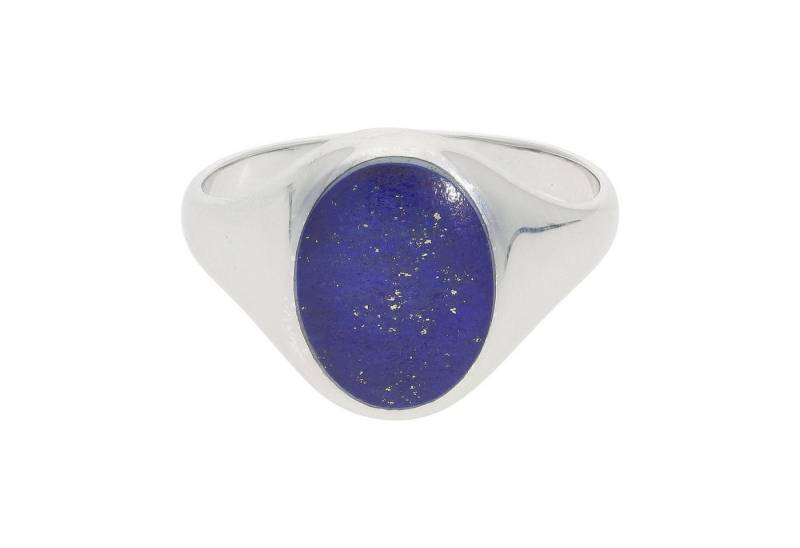 JuwelmaLux Fingerring JuwelmaLux Ring Herren Lapislazuli 925 Silber JL10-07-2288 (kein Set, 1-tlg) von JuwelmaLux
