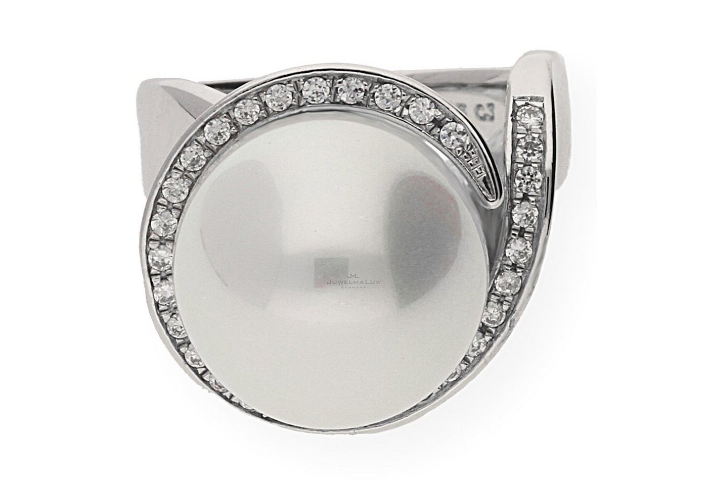 JuwelmaLux Fingerring JuwelmaLux Ring Silber 925/000 mit Perlimitat JL10-07-0442 53 (kein Set, 1-tlg) von JuwelmaLux