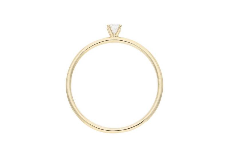 JuwelmaLux Fingerring JuwelmaLux Verlobungsing 585er 14 Karat Gold mit Brillant JL10-07-0898 (kein Set, 1-tlg) von JuwelmaLux