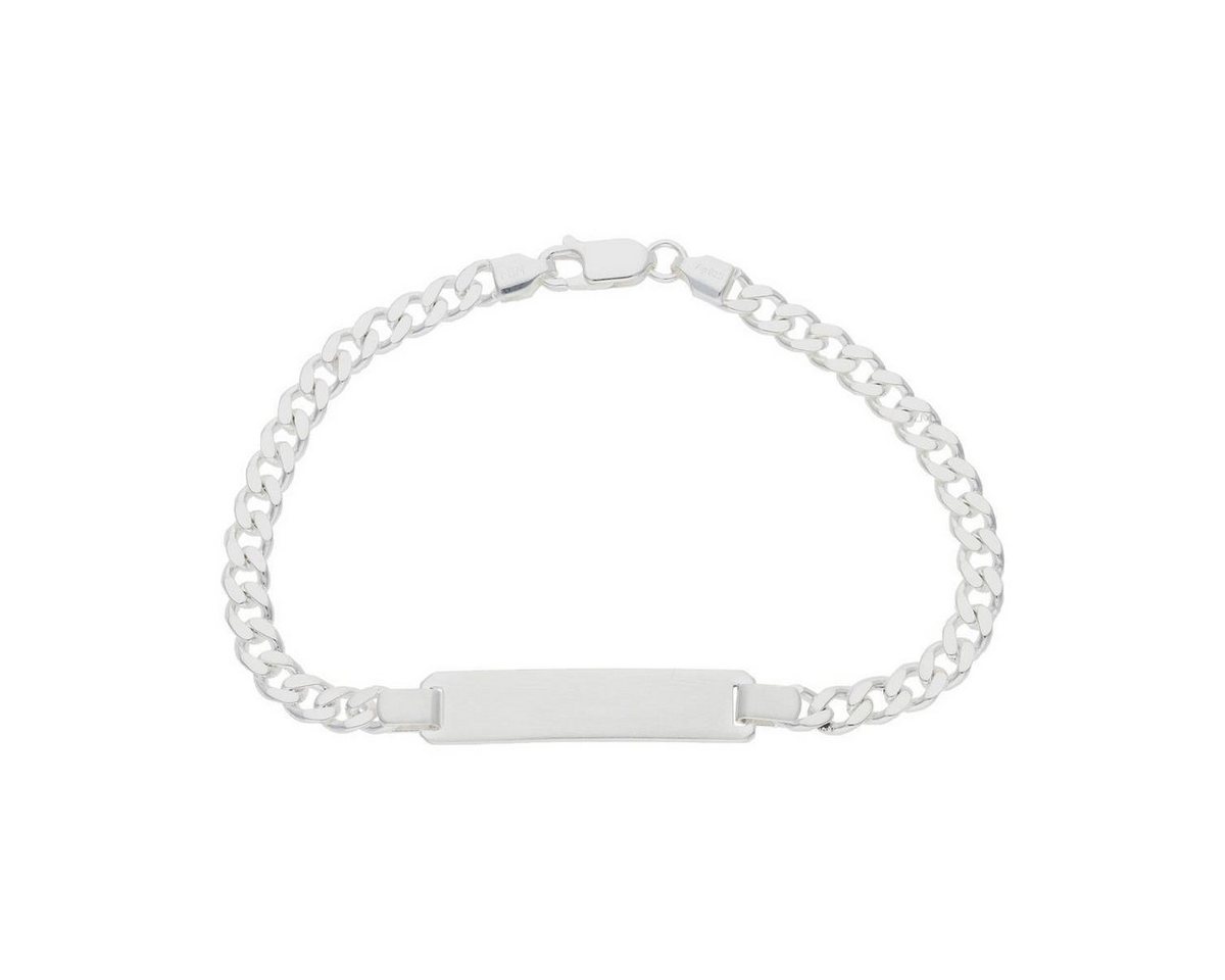 JuwelmaLux ID Armband JuwelmaLux Männer Gravur Armband Silber JL11-03-0118 19 cm (kein Set, 1-tlg., kein Set) von JuwelmaLux