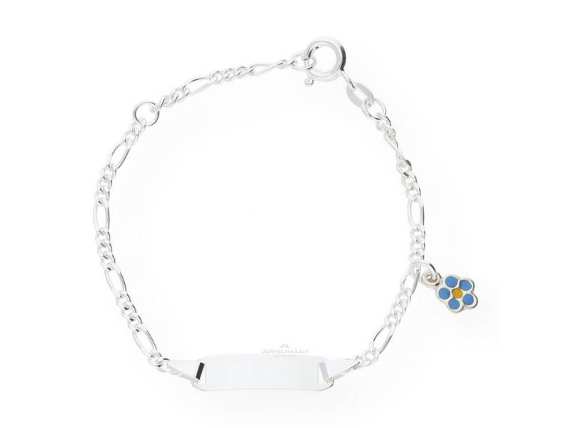 JuwelmaLux ID Armband JuwelmaLux Gravur Armband Kinder "Blümchen" Silber 925 JL18-03-0061 (kein Set, 1-tlg., kein Set) von JuwelmaLux
