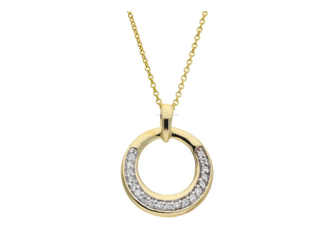 JuwelmaLux Kettenanhänger JuwelmaLux Anhänger 333/000 (8 Karat) Gold mit synth. Zirkonia JL39-02 (1-tlg), Schmuckanhänger von JuwelmaLux