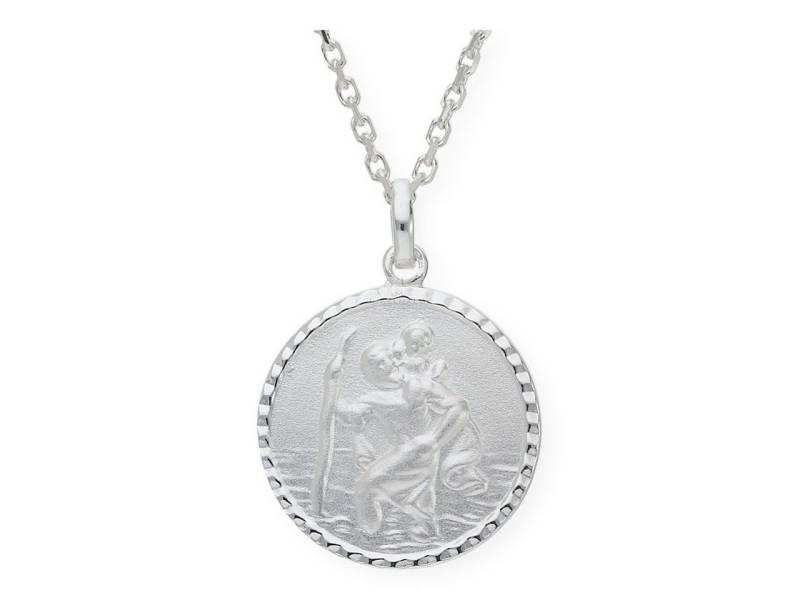 JuwelmaLux Kettenanhänger JuwelmaLux Anhänger Silber 925 Christophorus JL16-02-0175 (1-tlg), Schmuckanhänger von JuwelmaLux