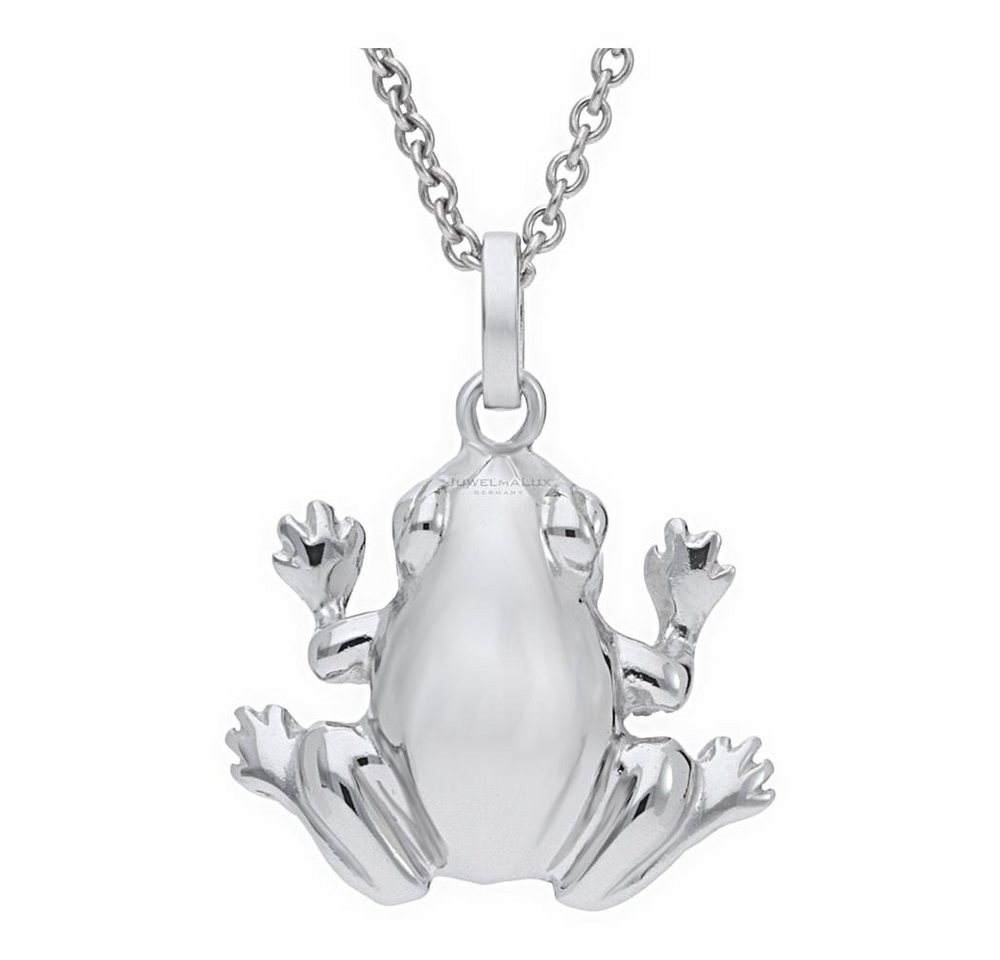 JuwelmaLux Kettenanhänger JuwelmaLux Anhänger 925/000 Sterling Silber Frosch JL10-02-0647 (1-tlg), Schmuckanhänger von JuwelmaLux