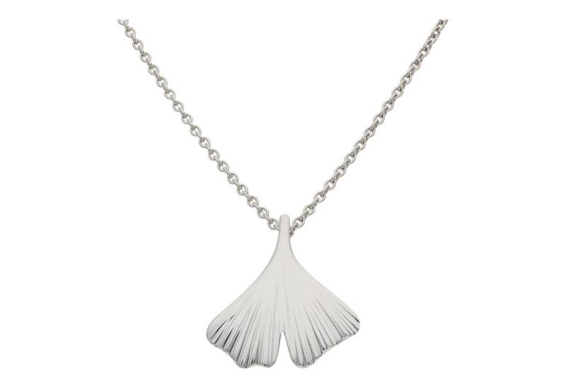 JuwelmaLux Kettenanhänger JuwelmaLux Anhänger 925/000 Sterling Silber Ginkgo Blatt JL32-02-0114 (1-tlg), Schmuckanhänger von JuwelmaLux