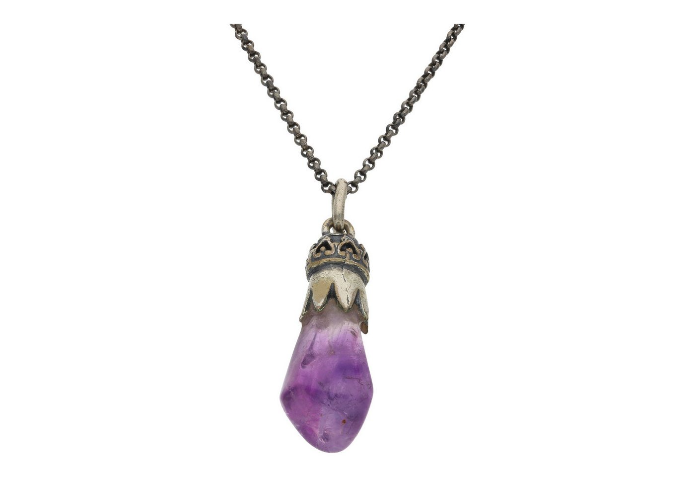 JuwelmaLux Kettenanhänger JuwelmaLux Anhänger 925/000 Sterling Silber mit Amethyst JL30-02-3924 (1-tlg), Schmuckanhänger von JuwelmaLux