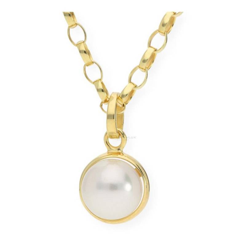 JuwelmaLux Kettenanhänger JuwelmaLux Anhänger 925 Silber Süßwasser Zuchtperle JL20-02-0273 (1-tlg), Schmuckanhänger von JuwelmaLux