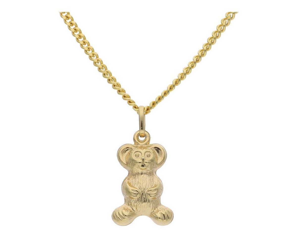 JuwelmaLux Kettenanhänger JuwelmaLux Kinder Anhänger 333/000 (8 Karat) Gold Teddybär JL30-02-219 (1-tlg), Schmuckanhänger von JuwelmaLux