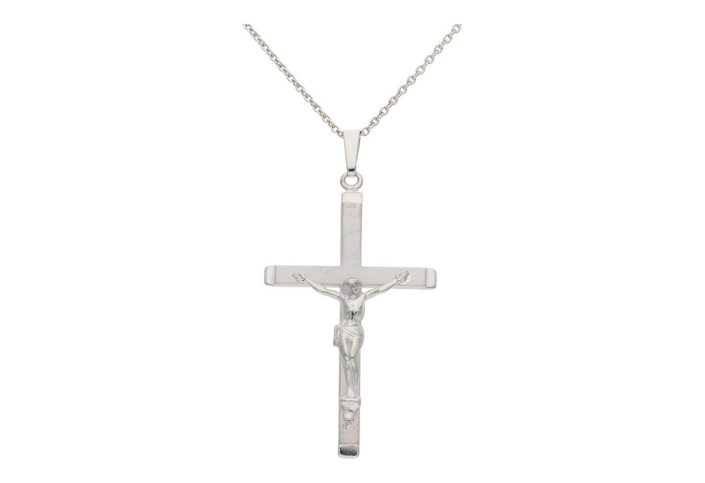 JuwelmaLux Kettenanhänger JuwelmaLux Kreuz Anhänger Korpus 925/000 Sterling Silber JL32-02-0186 (1-tlg), Schmuckanhänger von JuwelmaLux