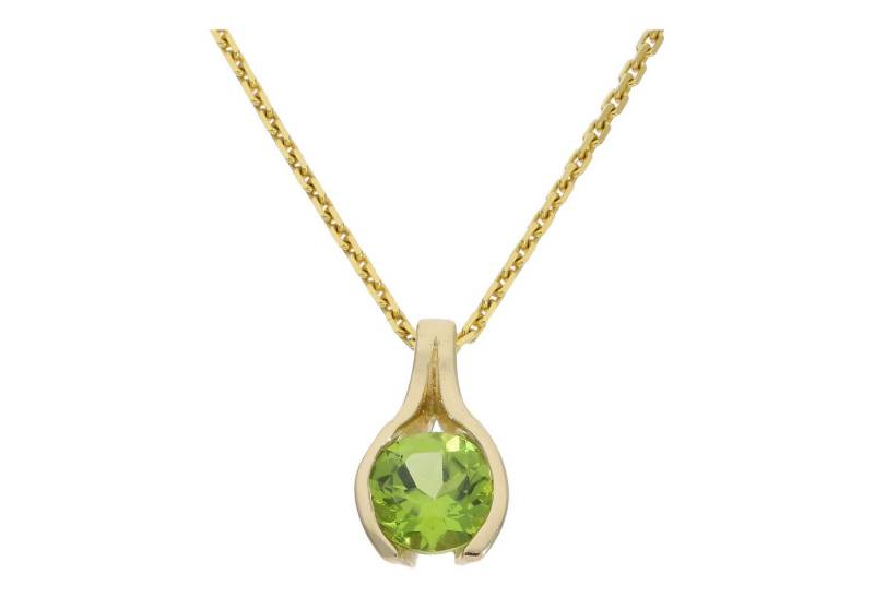 JuwelmaLux Kettenanhänger JuwelmaLux Peridot Anhänger 585 Gold JL39-06-0898 (1-tlg), Schmuckanhänger von JuwelmaLux