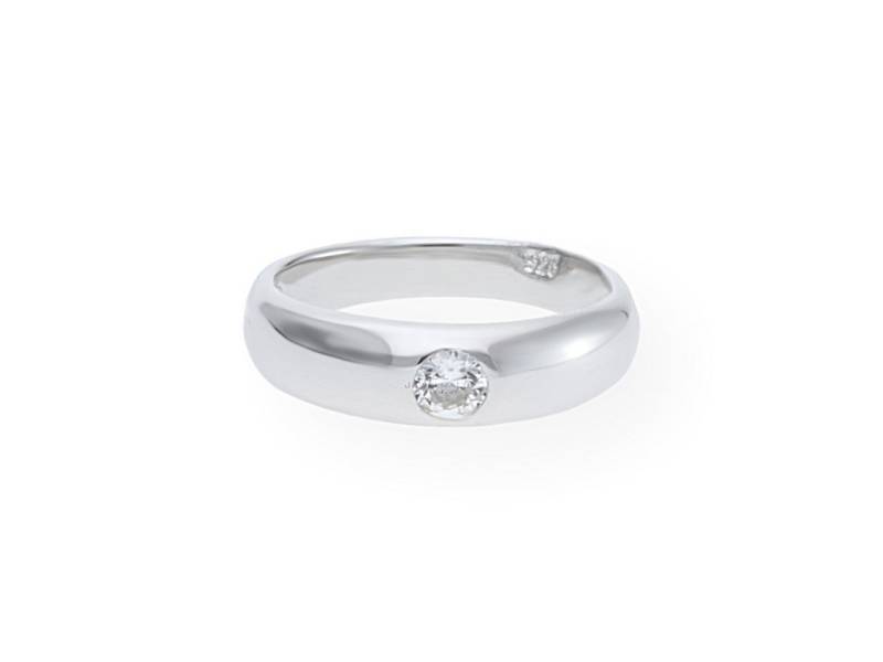 JuwelmaLux Kettenanhänger Juwelmalux Anhänger 925/000 Sterling Silber Taufring mit Zirkonia JL20 (1-tlg), Schmuckanhänger von JuwelmaLux