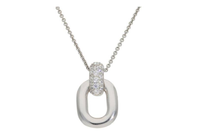 JuwelmaLux Kettenanhänger Kettenanhänger 925 Silber Zirkonia JL16-02-0817 JuwelmaLux (1-tlg), Schmuckanhänger von JuwelmaLux