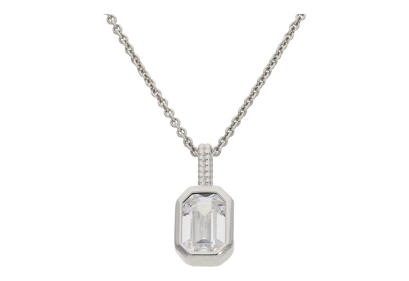 JuwelmaLux Kettenanhänger Kettenanhänger 925 Silber Zirkonia Made in Germany JL16-02-0811 (1-tlg), Schmuckanhänger von JuwelmaLux