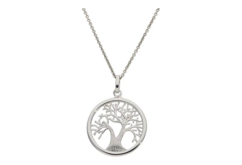 JuwelmaLux Kettenanhänger Ketten Anhänger Damen 925 Silber Lebensbaum JL10-02-3718 Groß (1-tlg), Schmuckanhänger von JuwelmaLux