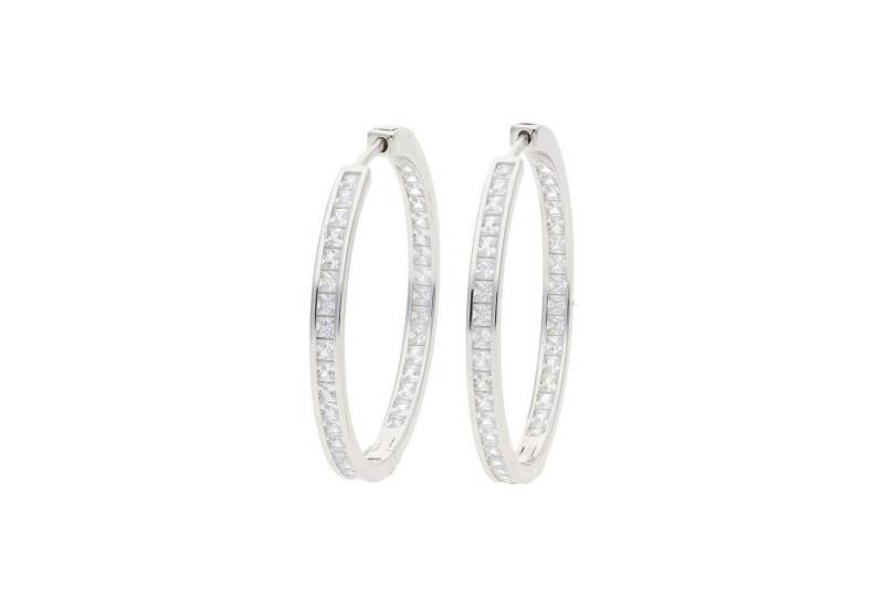 JuwelmaLux Ohrring-Set JuwelmaLux Creolen 925 Silber JL52-06-0059 Zirkonia JuwelmaLux Ohrring-Set JuwelmaLux Creolen 925 Silber JL52-06-0059 Zirkonia von JuwelmaLux