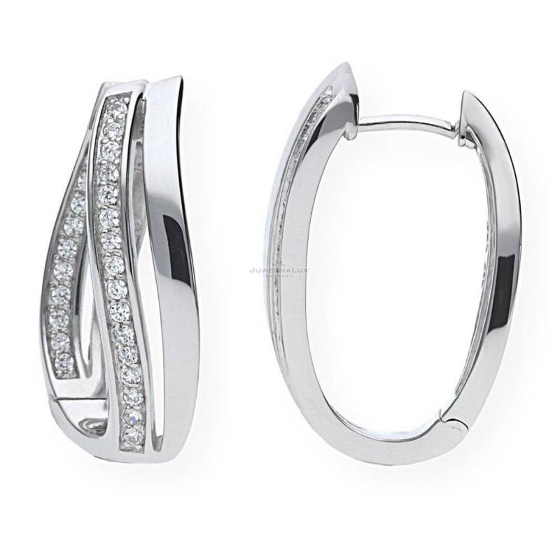 JuwelmaLux Ohrring-Set JuwelmaLux Creolen Silber 925 mit Zirkonia JL20-06-0296 JuwelmaLux Ohrring-Set JuwelmaLux Creolen Silber 925 mit Zirkonia JL20-06-0296 von JuwelmaLux