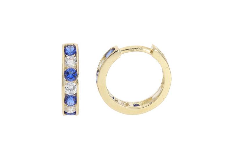 JuwelmaLux Ohrring-Set JuwelmaLux Gold Creolen für Damen 333 mit Zirkonia JL10-06-3647 von JuwelmaLux