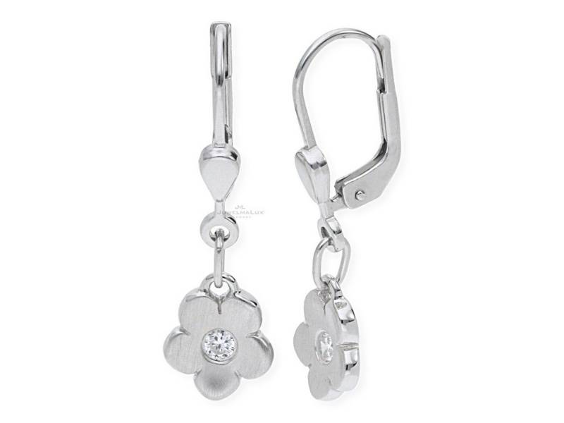JuwelmaLux Ohrring-Set JuwelmaLux Kinderohrringe Blume Silber 925 mit Zirkonia JL20-06-0350 von JuwelmaLux