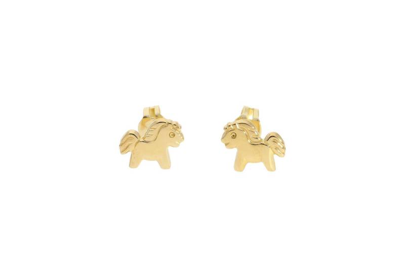 JuwelmaLux Ohrring-Set JuwelmaLux Kinder Ohrstecker Pferde aus 585 Gold JL22-06-0077 von JuwelmaLux