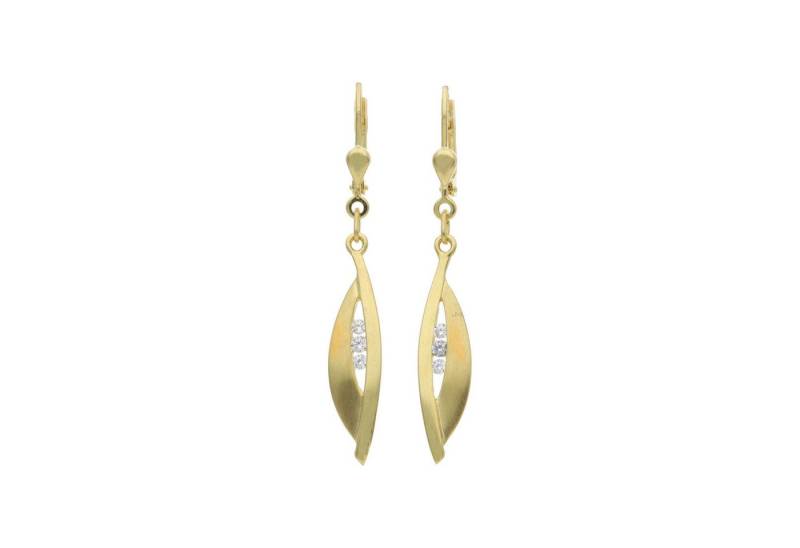 JuwelmaLux Ohrring-Set JuwelmaLux Ohrhänger Gold plattiert Silber 925 Zirkonia JL20-06-1117 von JuwelmaLux