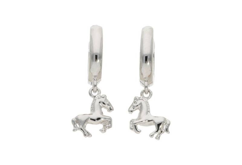 JuwelmaLux Ohrring-Set Kinderohrringe Pferde Creolen Silber 925 JL10-06-3679 von JuwelmaLux