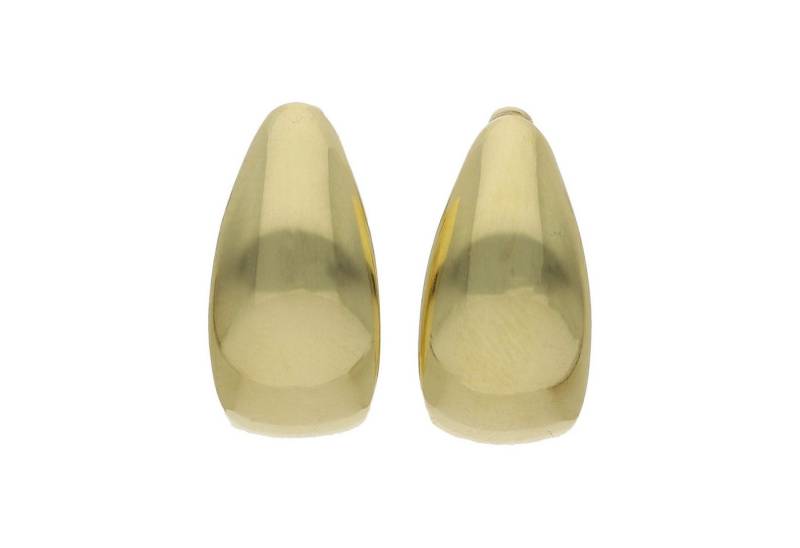 JuwelmaLux Paar Creolen Damen Creolen Silber 925 Goldplattiert JL20-06-1241 Made in Germany (kein Set, 2-tlg., inkl. edelm Schmucketui) von JuwelmaLux