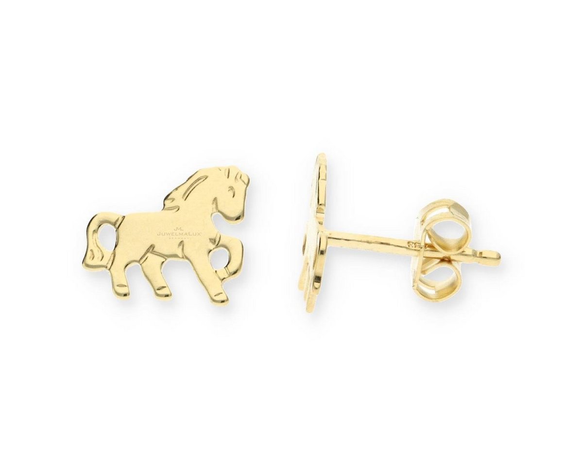 JuwelmaLux Paar Ohrstecker JuwelmaLux Kinder Ohrstecker 333/000 (8 Karat) Gold Pferd JL14-06-0018 (kein Set, 2-tlg., inkl. edelm Schmucketui) von JuwelmaLux