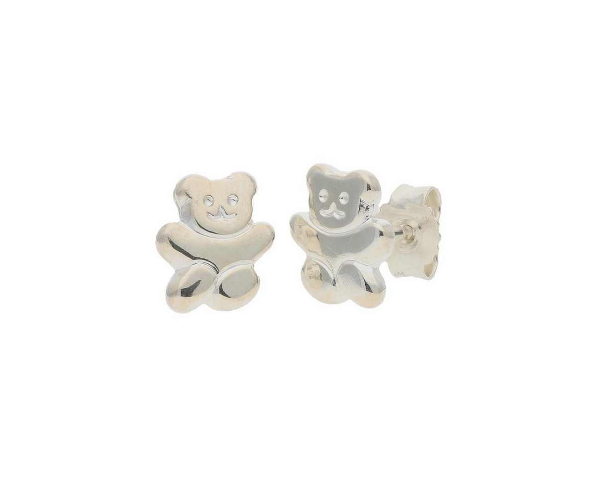 JuwelmaLux Paar Ohrstecker JuwelmaLux Kinderohrstecker Teddy Bär 925/000 Sterling Silber JL30-06- (kein Set, 2-tlg., inkl. edelm Schmucketui) von JuwelmaLux