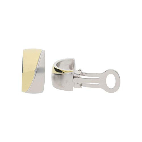 JuwelmaLux Ohrclips 925/000 Sterling Silber bicolor vergoldet JL20-06-0682 von Juwelmalux