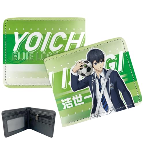 Juyuup Bachira Meguru Anime Figure Chigiri Hyoma Wallets ID Card Credit Card Multi Purpose Wallet Men Bi-Fold Wallet, mehrfarbig, 11*9.5 CM, Klassisch Juyuup Bachira Meguru Anime Figure Chigiri Hyoma Wallets ID Card Credit Card Multi Purpose Wallet Men Bi-Fold Wallet, mehrfarbig, 11*9.5 CM, Klassisch von Juyuup