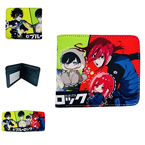 Juyuup Bachira Meguru Anime Figure Chigiri Hyoma Wallets ID Card Credit Card Multi Purpose Wallet Men Bi-Fold Wallet, mehrfarbig, 11*9.5 CM, Klassisch Juyuup Bachira Meguru Anime Figure Chigiri Hyoma Wallets ID Card Credit Card Multi Purpose Wallet Men Bi-Fold Wallet, mehrfarbig, 11*9.5 CM, Klassisch von Juyuup