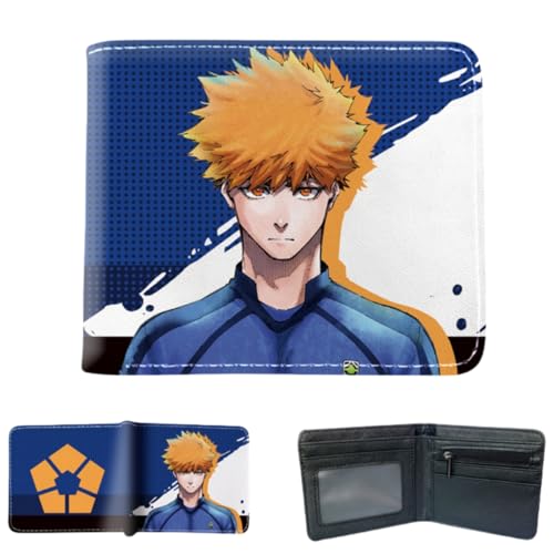 Juyuup Bachira Meguru Anime Figure Chigiri Hyoma Wallets ID Card Credit Card Multi Purpose Wallet Men Bi-Fold Wallet, mehrfarbig, 11*9.5 CM, Klassisch Juyuup Bachira Meguru Anime Figure Chigiri Hyoma Wallets ID Card Credit Card Multi Purpose Wallet Men Bi-Fold Wallet, mehrfarbig, 11*9.5 CM, Klassisch von Juyuup