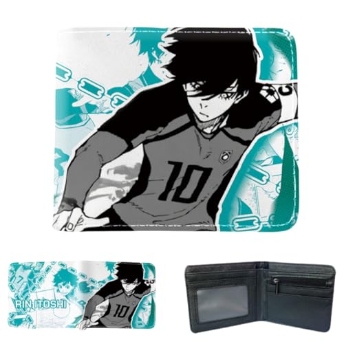 Juyuup Bachira Meguru Anime Figure Chigiri Hyoma Wallets ID Card Credit Card Multi Purpose Wallet Men Bi-Fold Wallet, mehrfarbig, 11*9.5 CM, Klassisch Juyuup Bachira Meguru Anime Figure Chigiri Hyoma Wallets ID Card Credit Card Multi Purpose Wallet Men Bi-Fold Wallet, mehrfarbig, 11*9.5 CM, Klassisch von Juyuup