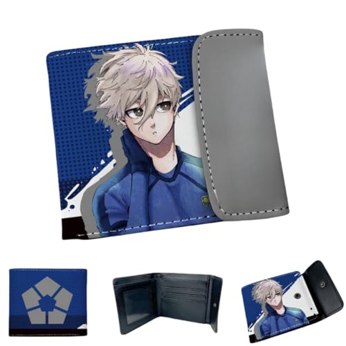 Juyuup Bachira Meguru Anime Figure Chigiri Hyoma Wallets ID Card Credit Card Multi Purpose Wallet Men Bi-Fold Wallet, mehrfarbig, 11*9.5 CM, Klassisch Juyuup Bachira Meguru Anime Figure Chigiri Hyoma Wallets ID Card Credit Card Multi Purpose Wallet Men Bi-Fold Wallet, mehrfarbig, 11*9.5 CM, Klassisch von Juyuup