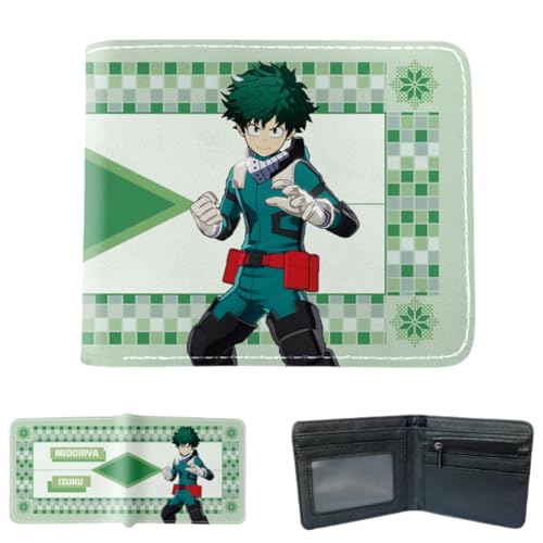 Juyuup Bakugou Katsuki Midoriya Izuku Anime Figure Wallets ID Card Credit Card Multi Purpose Wallet Men Bi-Fold Wallet, mehrfarbig, 11*9.5 CM, Klassisch Juyuup Bakugou Katsuki Midoriya Izuku Anime Figure Wallets ID Card Credit Card Multi Purpose Wallet Men Bi-Fold Wallet, mehrfarbig, 11*9.5 CM, Klassisch von Juyuup