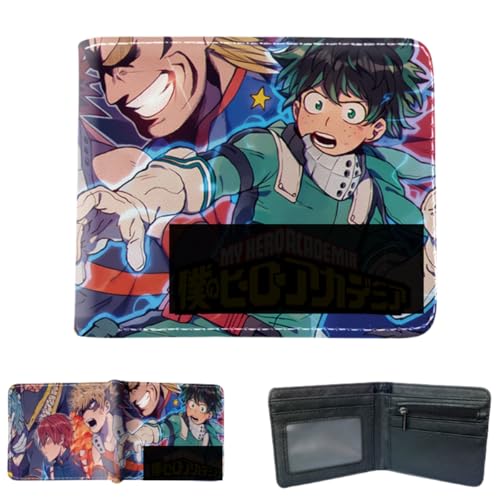 Juyuup Bakugou Katsuki Midoriya Izuku Anime Figure Wallets ID Card Credit Card Multi Purpose Wallet Men Bi-Fold Wallet, mehrfarbig, 11*9.5 CM, Klassisch Juyuup Bakugou Katsuki Midoriya Izuku Anime Figure Wallets ID Card Credit Card Multi Purpose Wallet Men Bi-Fold Wallet, mehrfarbig, 11*9.5 CM, Klassisch von Juyuup