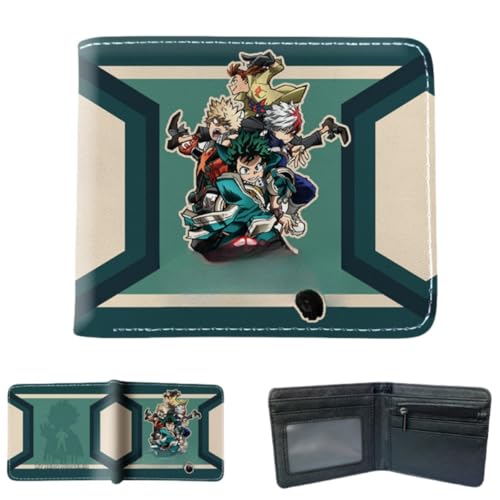Juyuup Bakugou Katsuki Midoriya Izuku Anime Figure Wallets ID Card Credit Card Multi Purpose Wallet Men Bi-Fold Wallet, mehrfarbig, 11*9.5 CM, Klassisch Juyuup Bakugou Katsuki Midoriya Izuku Anime Figure Wallets ID Card Credit Card Multi Purpose Wallet Men Bi-Fold Wallet, mehrfarbig, 11*9.5 CM, Klassisch von Juyuup