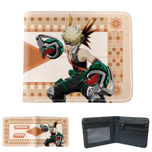 Juyuup Bakugou Katsuki Midoriya Izuku Anime Figure Wallets ID Card Credit Card Multi Purpose Wallet Men Bi-Fold Wallet, mehrfarbig, 11*9.5 CM, Klassisch Juyuup Bakugou Katsuki Midoriya Izuku Anime Figure Wallets ID Card Credit Card Multi Purpose Wallet Men Bi-Fold Wallet, mehrfarbig, 11*9.5 CM, Klassisch von Juyuup