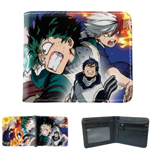 Juyuup Bakugou Katsuki Midoriya Izuku Anime Figure Wallets ID Card Credit Card Multi Purpose Wallet Men Bi-Fold Wallet, mehrfarbig, 11*9.5 CM, Klassisch Juyuup Bakugou Katsuki Midoriya Izuku Anime Figure Wallets ID Card Credit Card Multi Purpose Wallet Men Bi-Fold Wallet, mehrfarbig, 11*9.5 CM, Klassisch von Juyuup